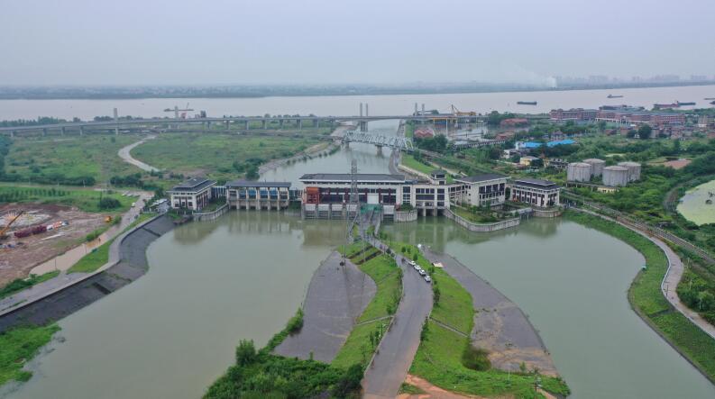 主汛期来临 九江八里湖新区“排涝神器”显身手