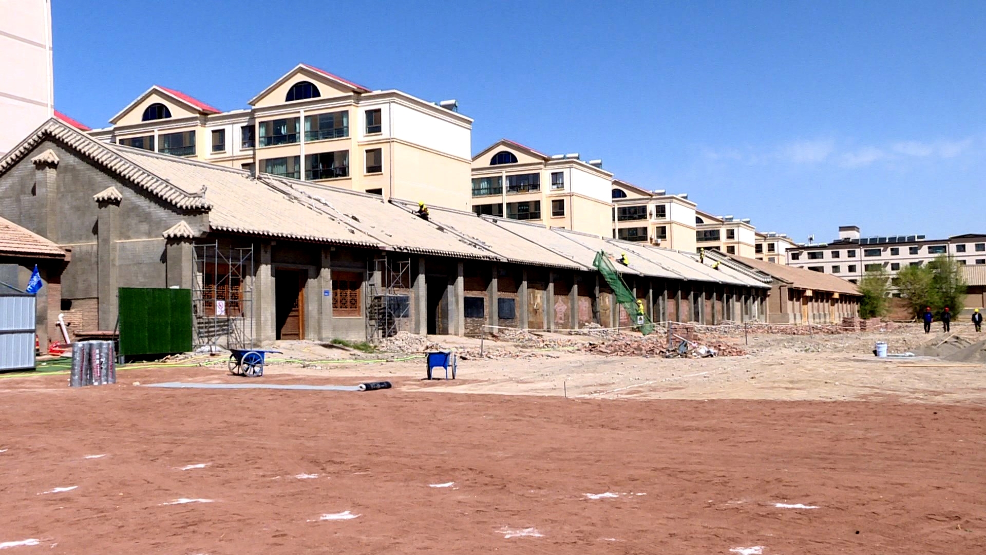 明东仓在维修中