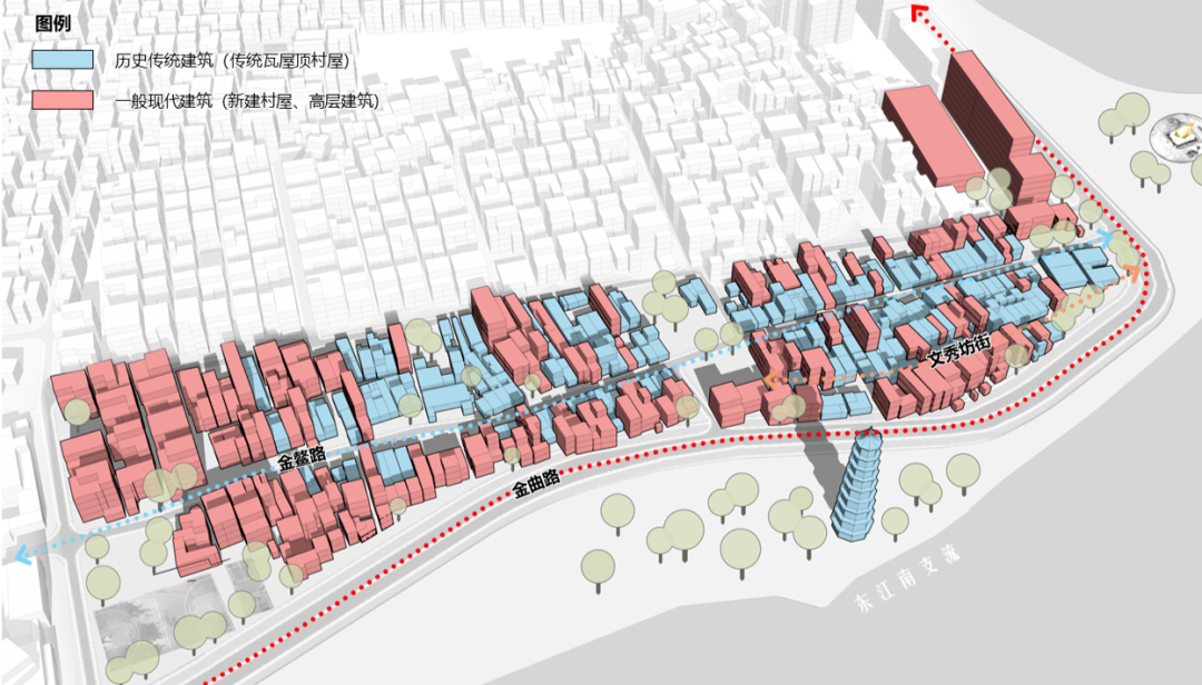 图-结合现状建筑风貌