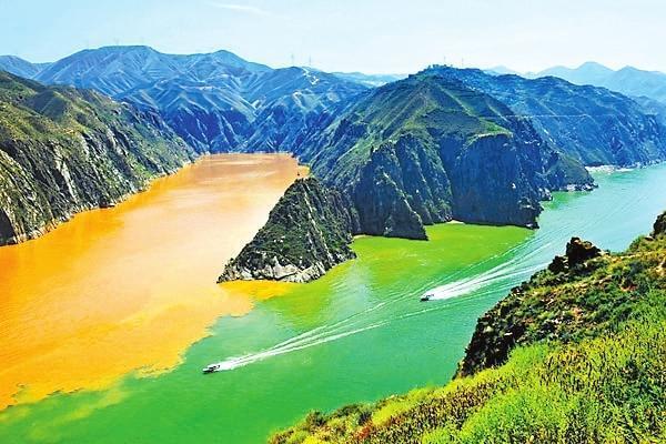 “黄洮交汇”美景