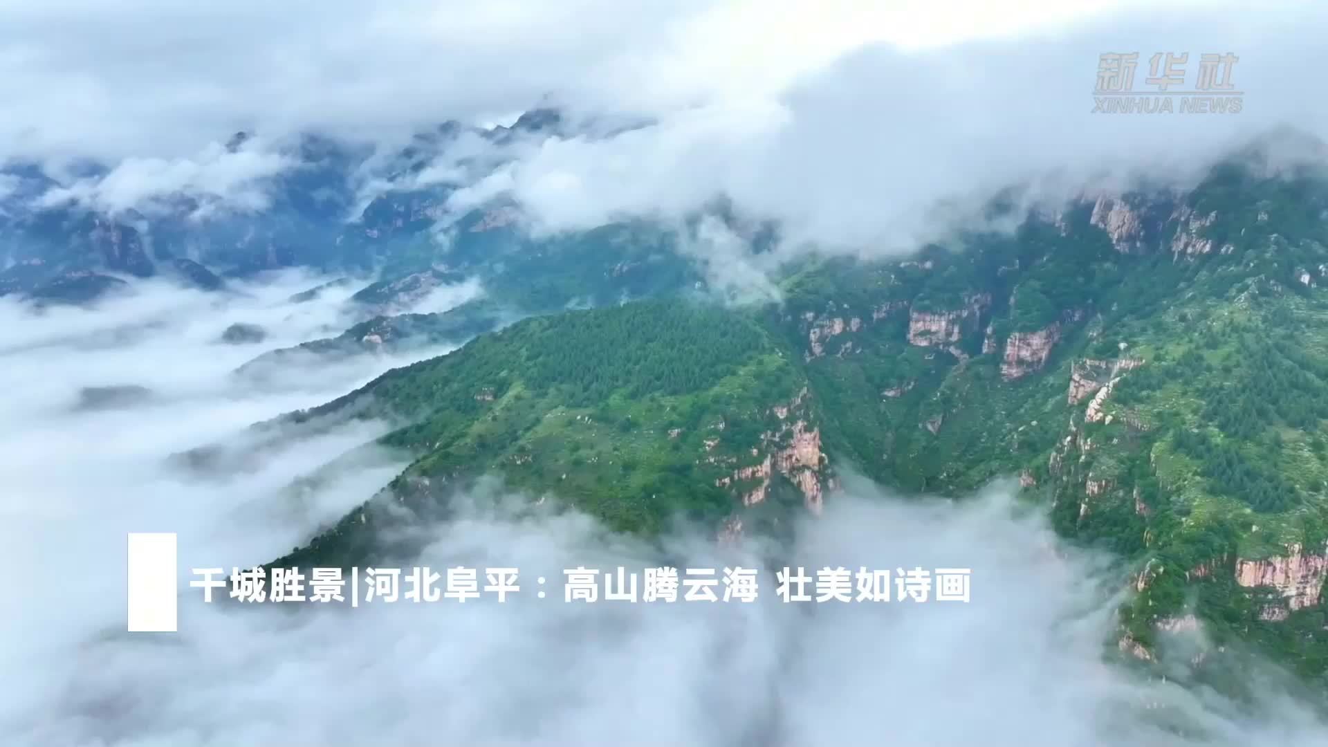 千城胜景｜河北阜平：高山腾云海 壮美如诗画