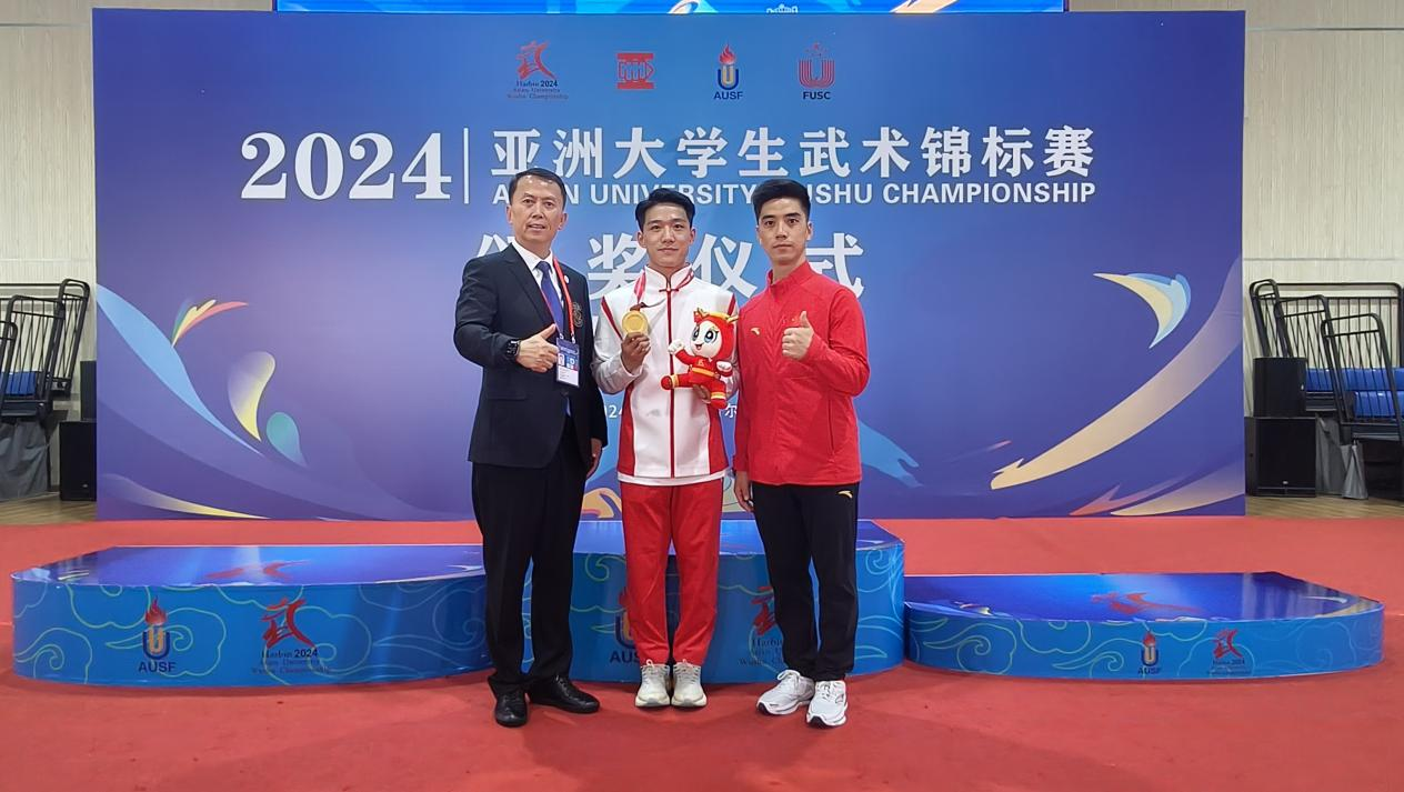 "武"力值爆表！兰大学子亚洲大学生锦标赛上斩获两金
