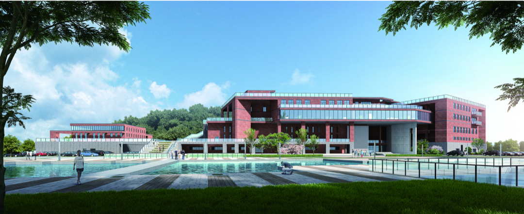 东莞市档案馆日景效果图