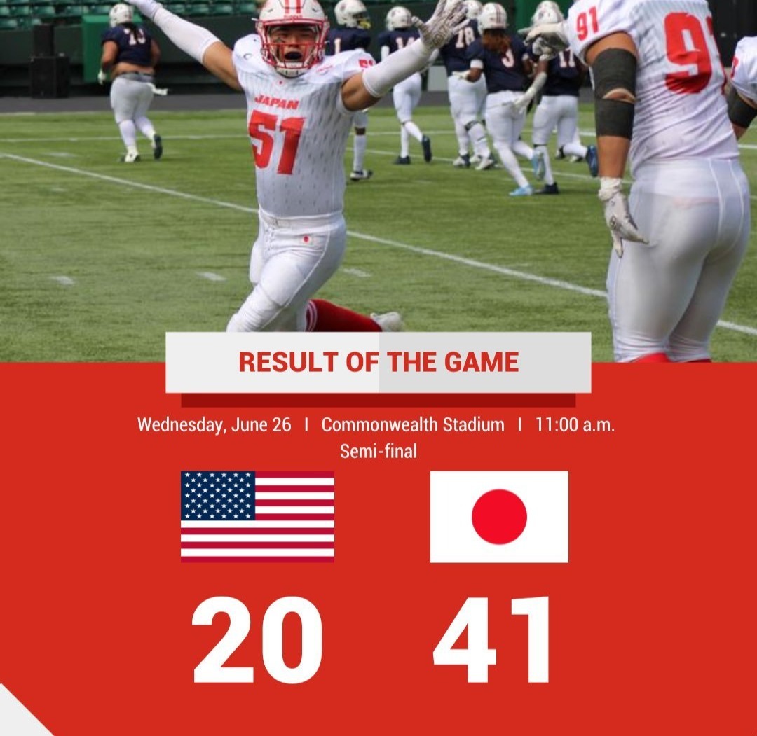 日本橄榄球队完爆美国队！美网友：比珍珠港被偷袭还尴尬