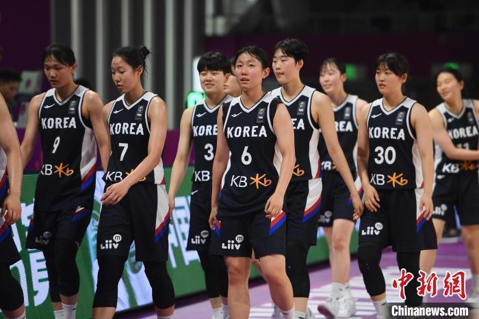 u18女篮亚洲杯: 韩国队以75:63胜中国台北队