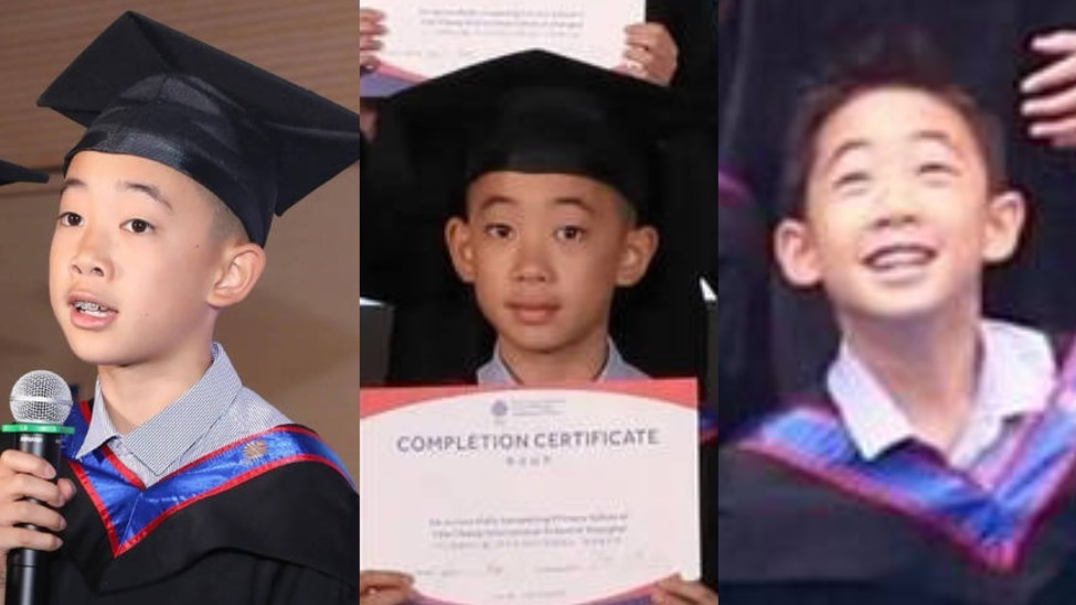 陈小春应采儿大儿子Jasper小学毕业 现场照曝光封面图