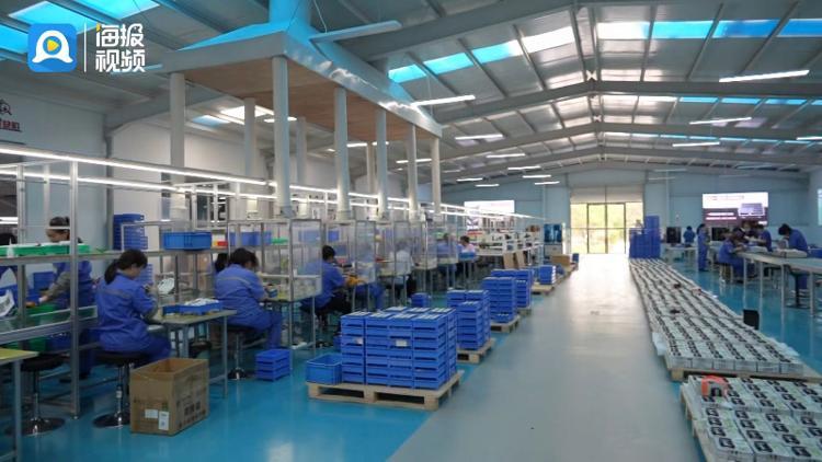 山东海帝新能源科技有限公司锂电池生产车间。