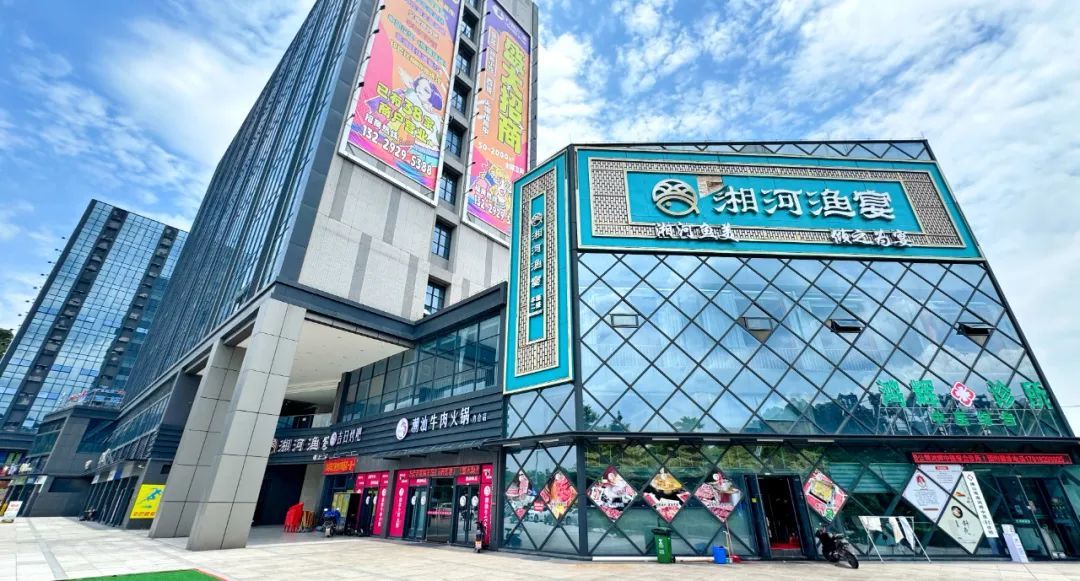 ▲科技园商业氛围日渐浓厚