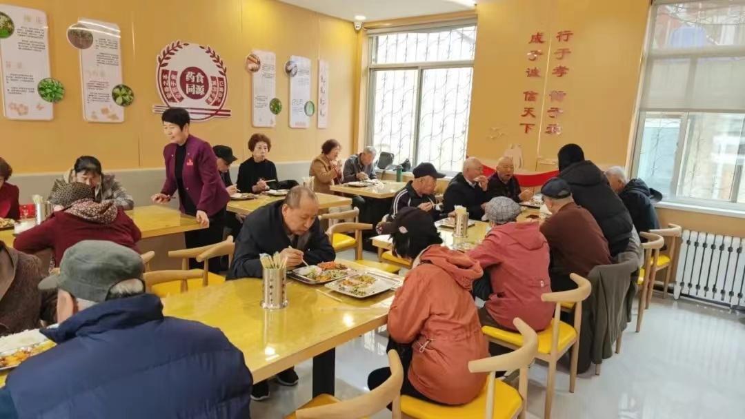 后七夼社区食堂。