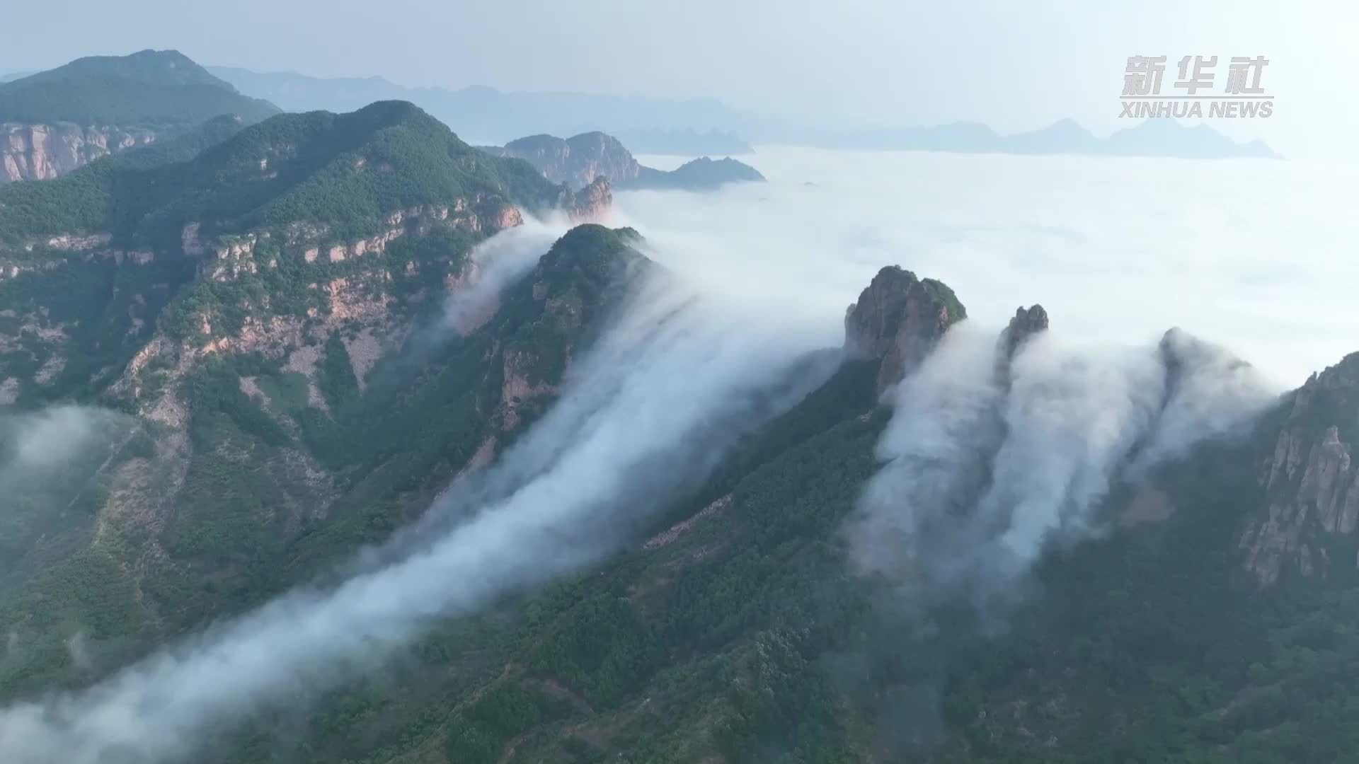 千城胜景｜河北邢台：夏日长城美如画