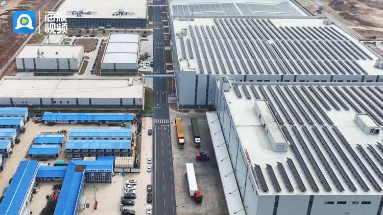 山东欣旺达新能源有限公司厂区。