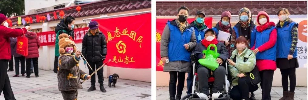 灵山志工元宵节社区活动