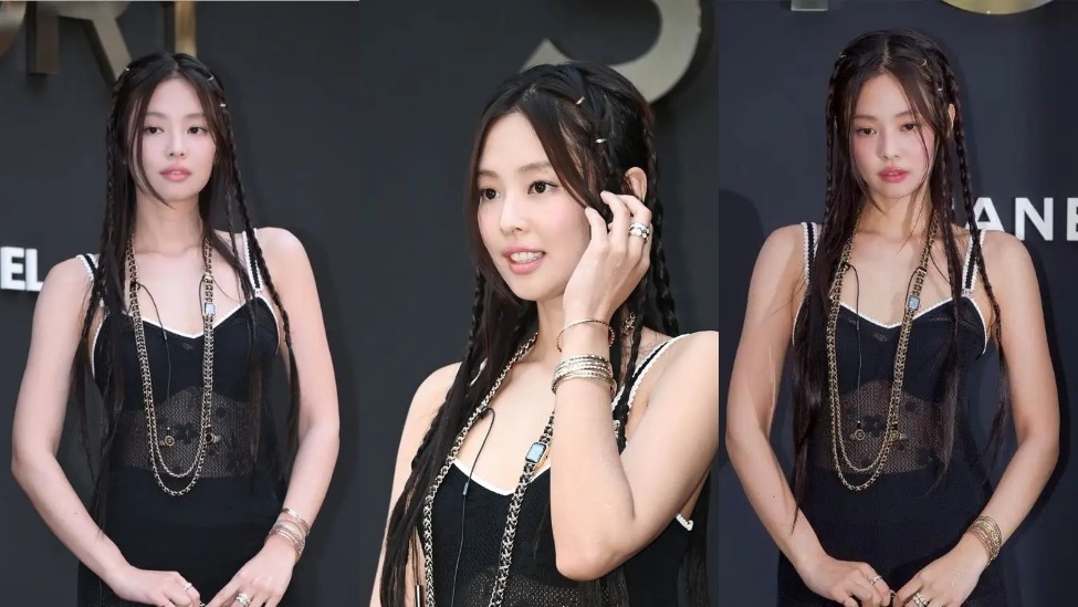 JENNIE线下活动现场图曝光 身穿吊带小黑裙性感十足封面图