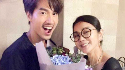 言承旭为68岁陈美凤庆生，关系暧昧12年未缺席，女方眼睛都看直了封面图