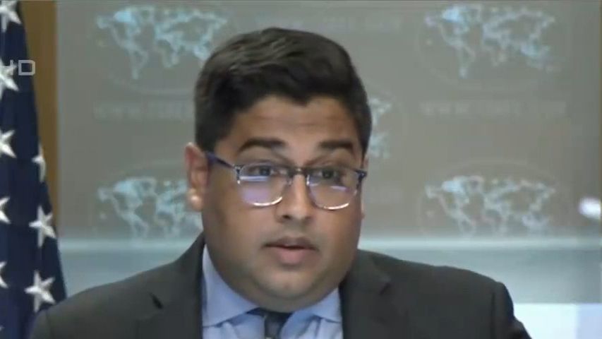 美发言人遭记者连环质问，最后答“无可奉告”