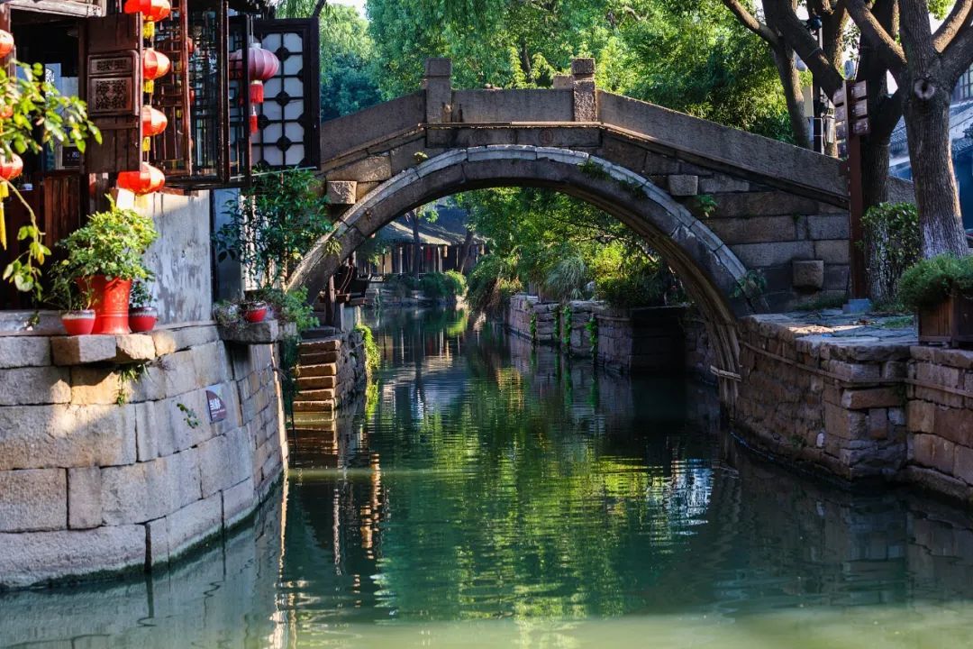 △甪直古镇。（图/视觉中国）