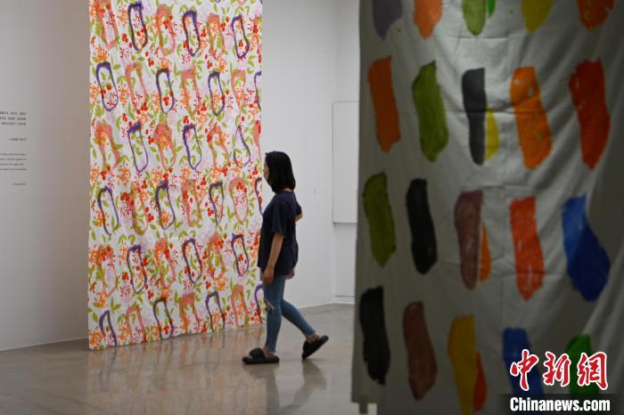云南昆明：法国艺术家克洛德·维尔拉大型个人展览吸引参观者