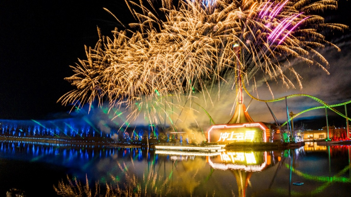 仲夏焰火夜，徐州方特尽狂欢