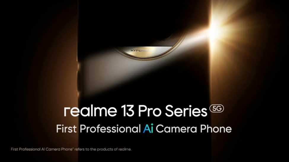 realme真我13 Pro+手機證件照出爐：居中大圓三攝、雙曲面OLED屏