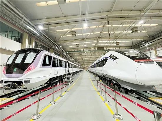 中车广东公司先后获得深圳轨道交通3号线、6号线、12号线和13号线车辆新造及广深港高铁动感号检修等业务