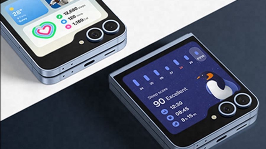 7月10日發佈，三星Galaxy Z Flip6手機宣傳圖曝光