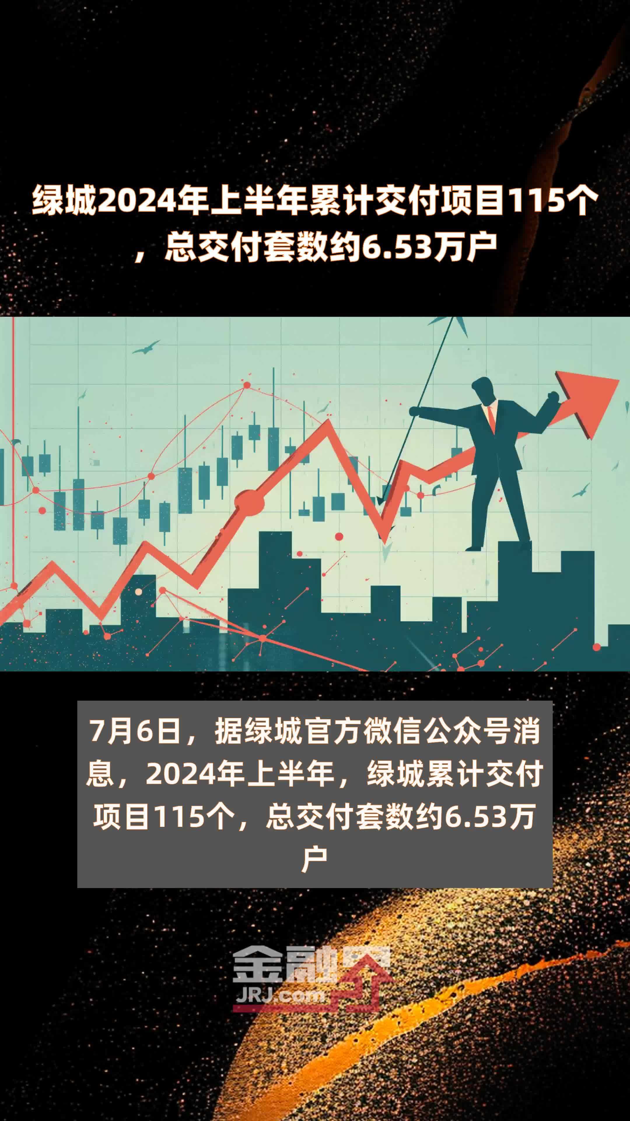 绿城2024年上半年累计交付项目115个,总交付套数约6.53万户 |快报_凤凰网视频_凤凰网