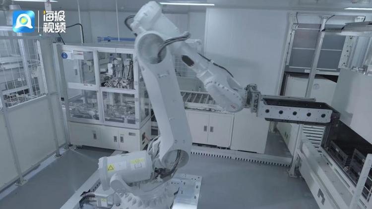 欣旺达锂电池生产车间。