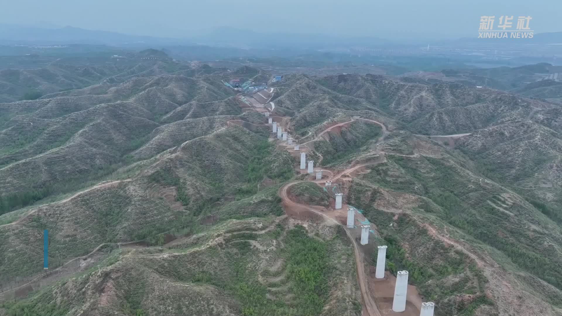 雄忻高铁河北段建设加速推进