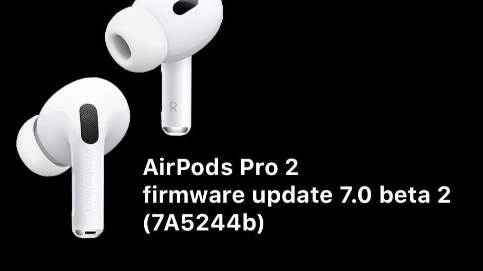 蘋果 AirPods Pro 2推送新測試版固件，配合iOS 18實現頭部手勢、語音隔離等