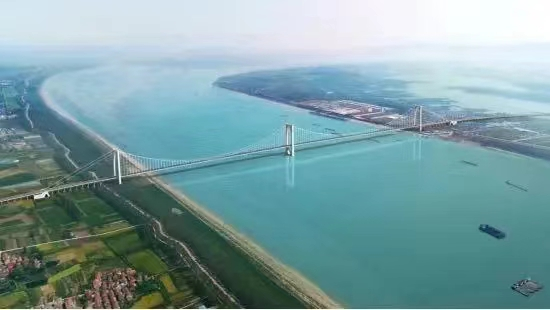 ▲武穴至瑞昌过江通道效果图