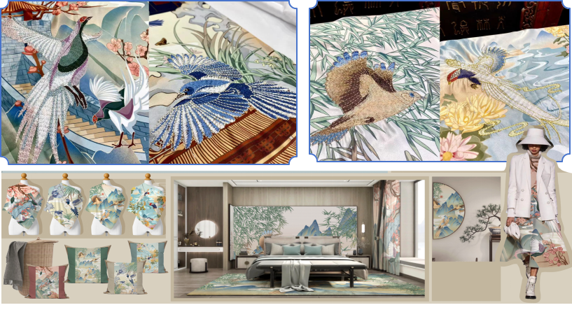 图6 团队设计作品《鲁绣雅风》