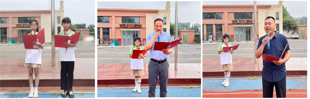 经十路小学文艺演出节目《民族大团结创意服装秀》△ 汉桥小学开展手