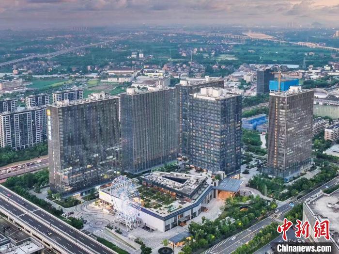 中国(良渚)数字文化社区。良渚新城供图