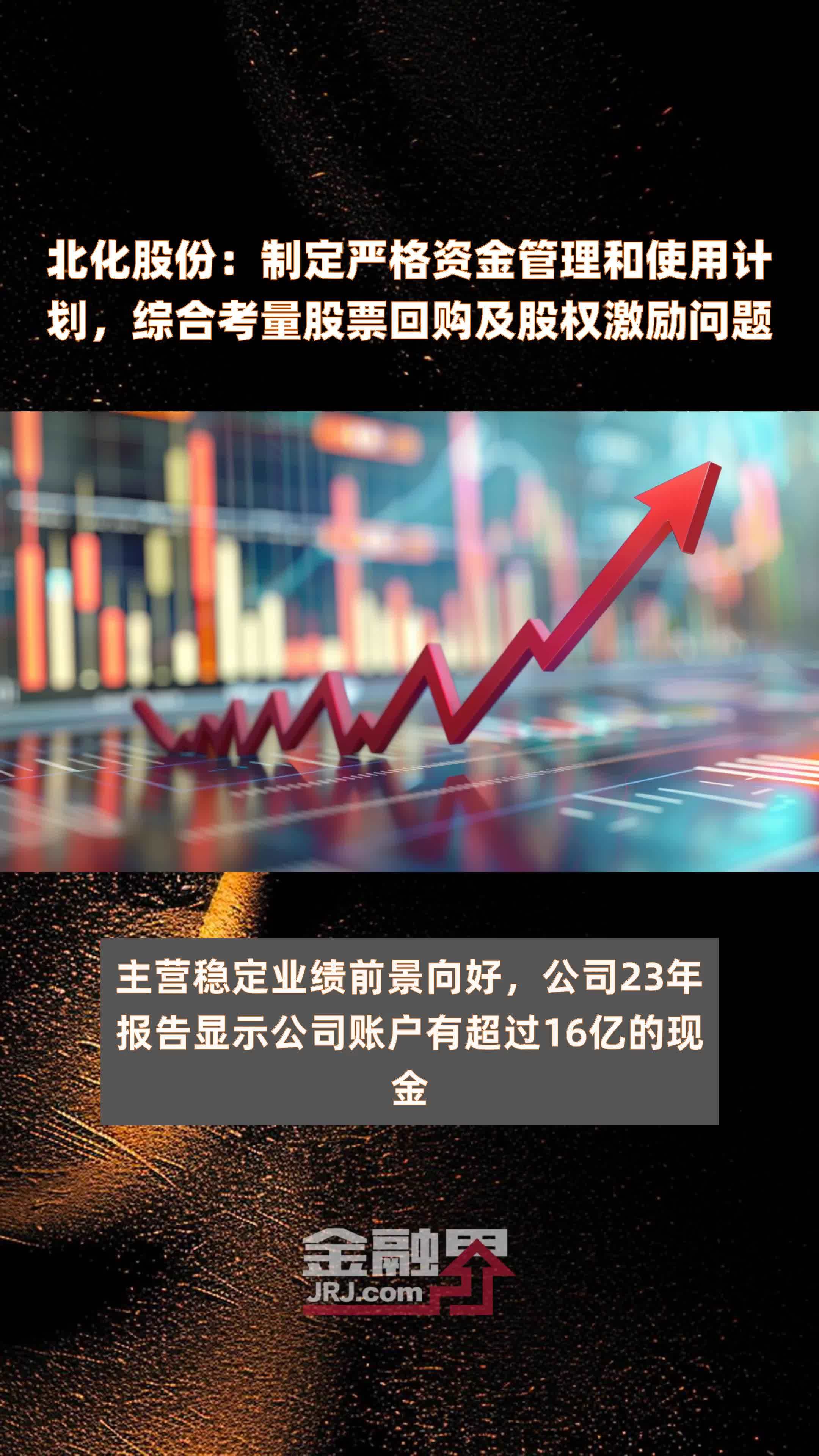 北化股份:制定严格资金管理和使用计划,综合考量股票回