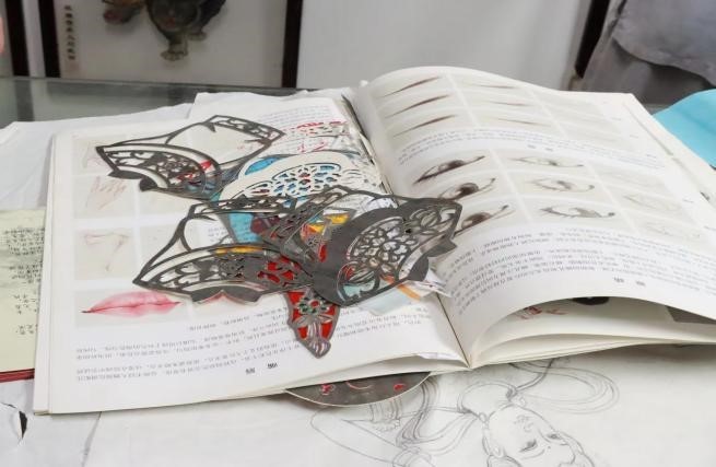 (衡山影子戏影型半成品)