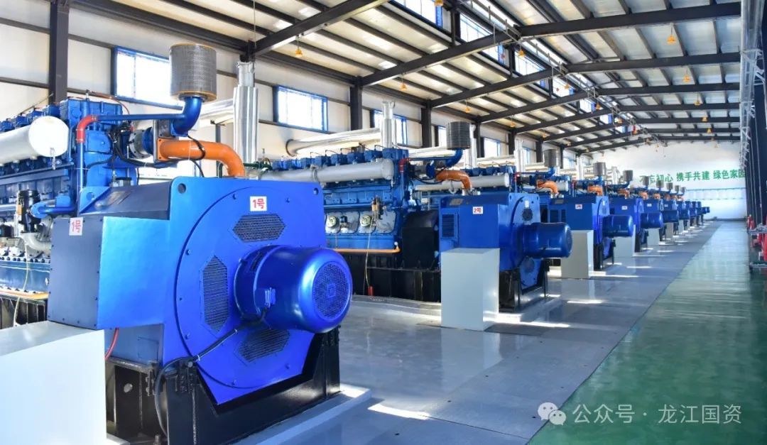 龙煤七台河矿业公司三和分公司蓝天瓦斯发电站发电机组 摄影 孙国祥