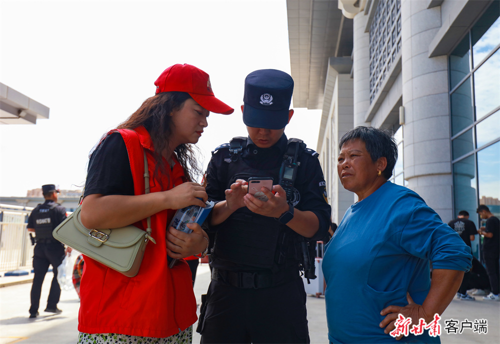 张掖市全力做好滞留旅客调度转运后勤保障等工作　新甘肃·甘肃日报通讯员　殷旭　摄