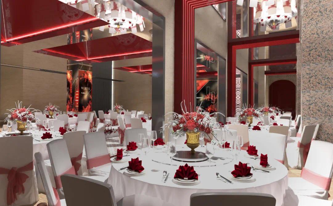 皇马假日大酒店·万泉河店婚宴大厅婚礼是人生中最美好的时刻之一而一