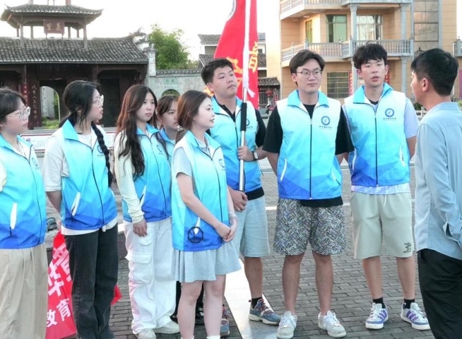 豫章师范学院大思政实践队在金溪县开展大思政实践活动