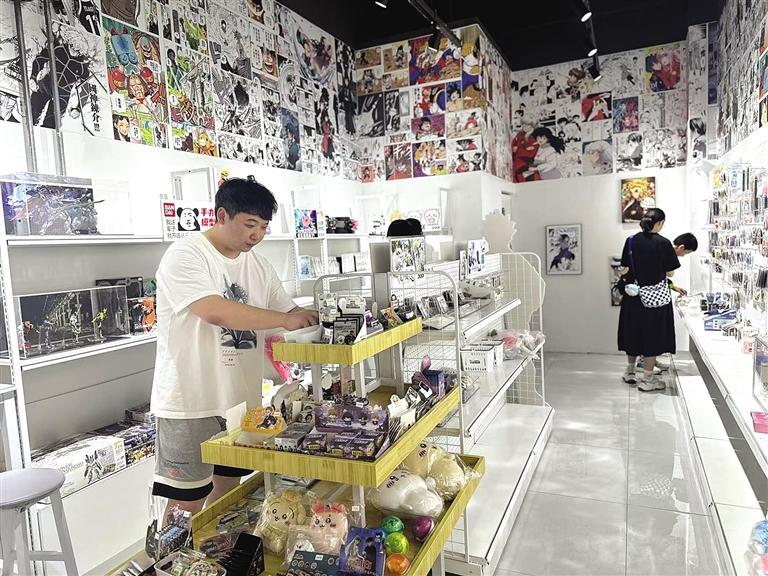 吾悦广场的“模谷屋”谷子店