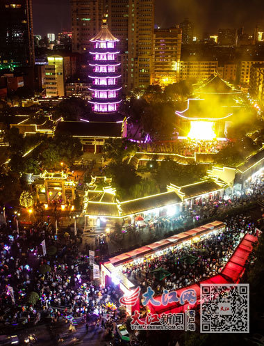 绳金塔历史文化街区夜市