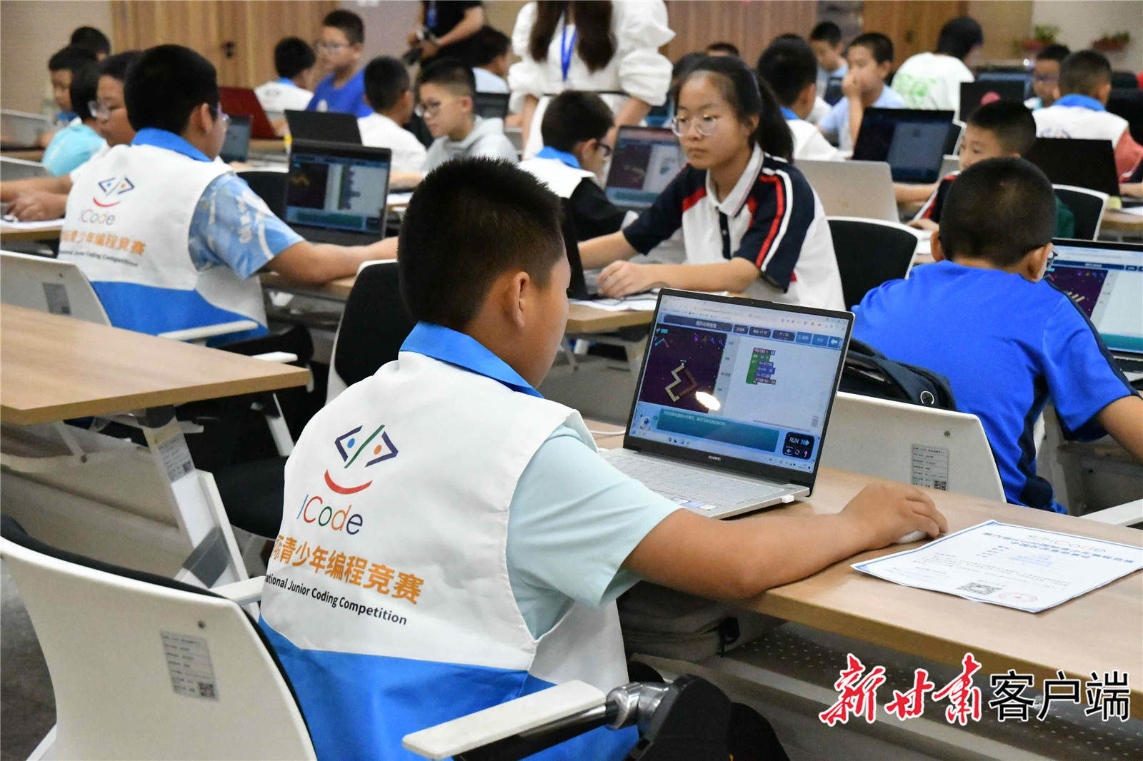 7000余青少年云端battle编程　150名兰州娃冲刺全球赛