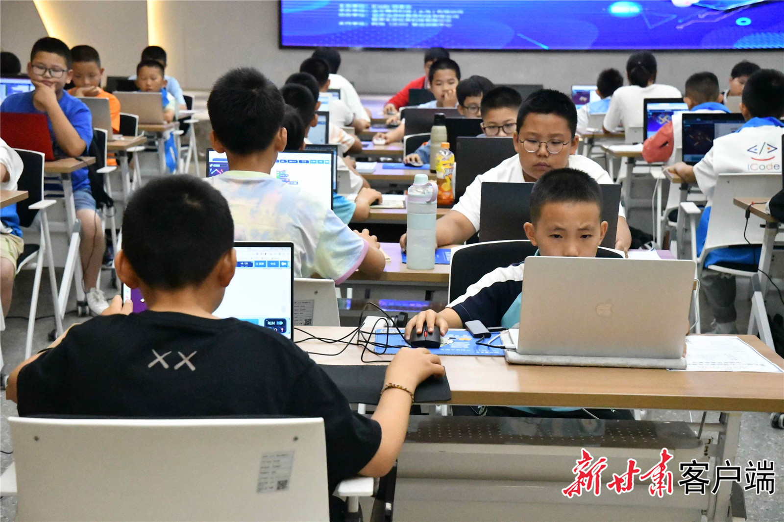 7000余青少年云端battle编程　150名兰州娃冲刺全球赛