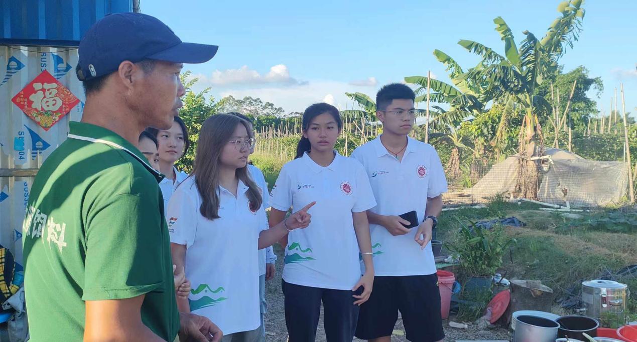 双创益农实践团和村长讨论方案