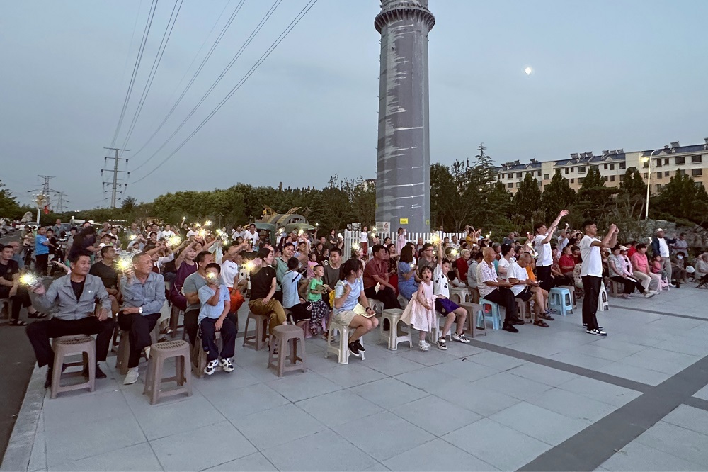 踏英雄足迹 忆非遗文化 传齐韵风采丨山东体育学院体育艺术学院三下乡暑期社会实践公益文艺演出在我镇精彩上演！