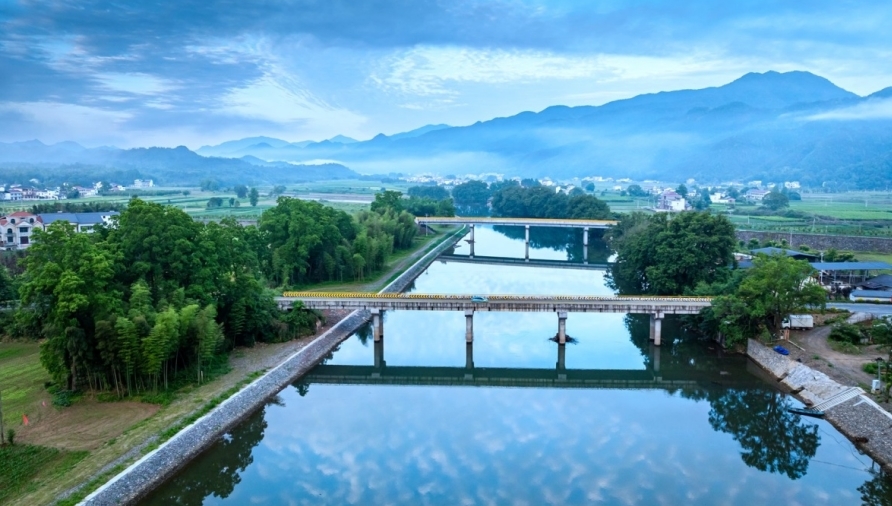 水岸天地和谐统一