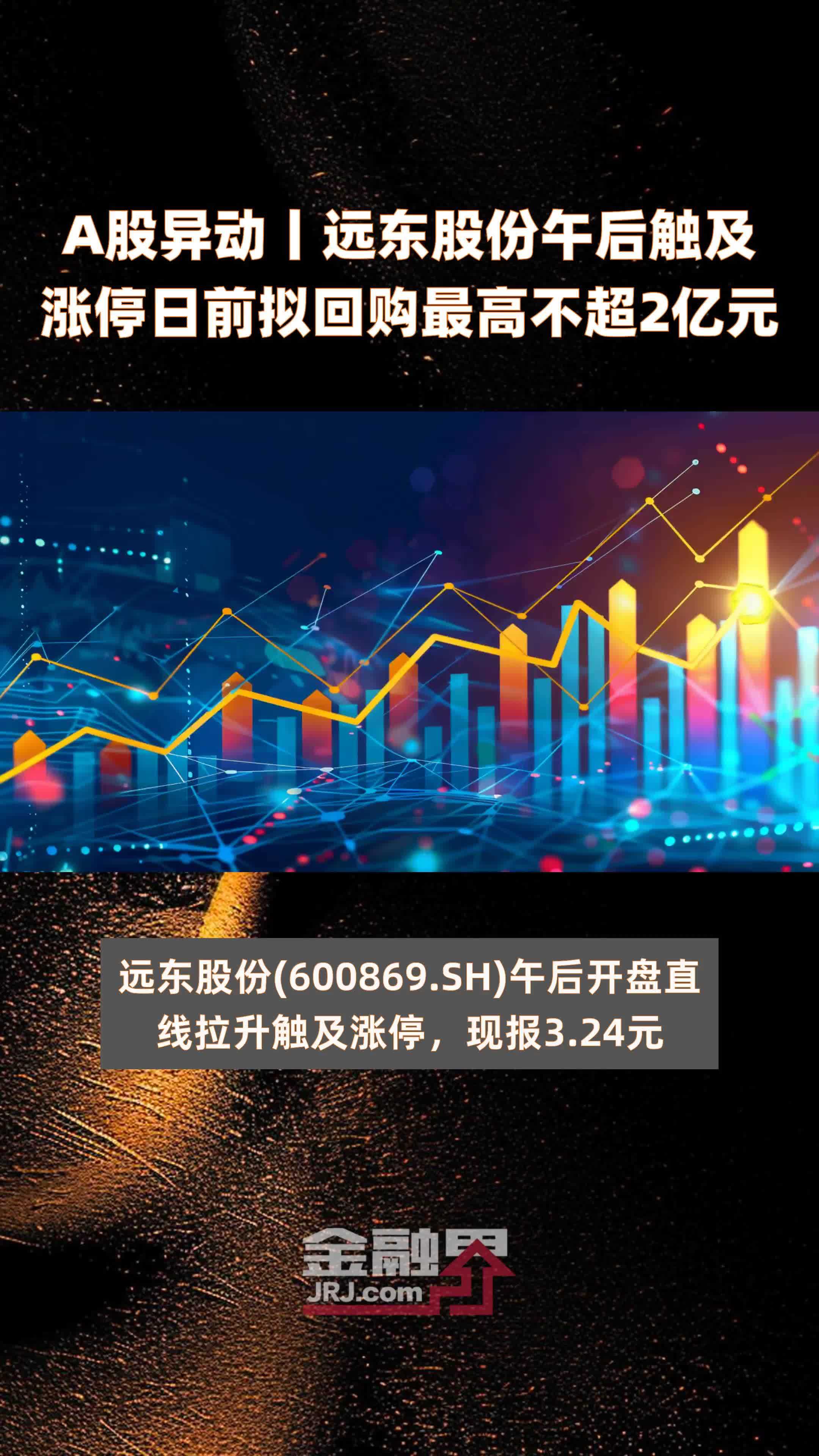 A股异动丨远东股份午后触及涨停日前拟回购最高不超2亿元 |快报