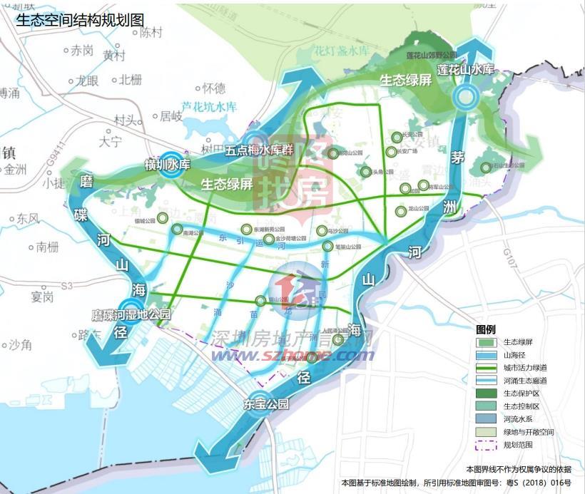 东莞临深第一镇，官宣自动融进深圳都市圈！河山总规批前公示