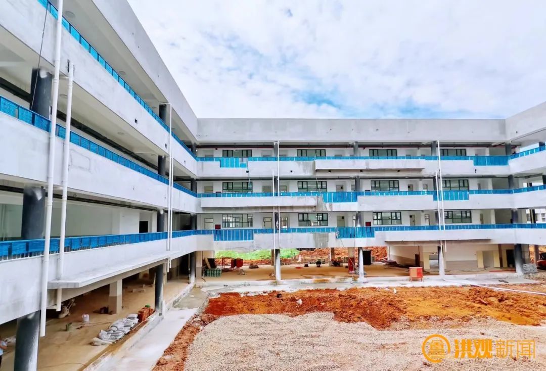 南昌新增一所学校！狮子山学校计划8月完工投入使用