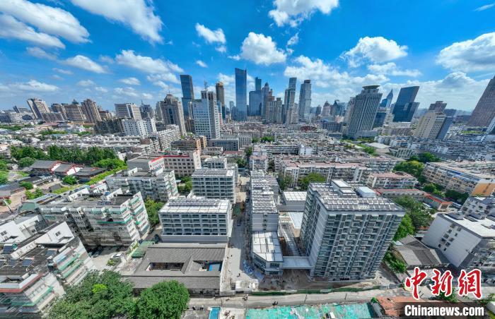 石榴新村展新颜。南京市城乡建设委员会供图